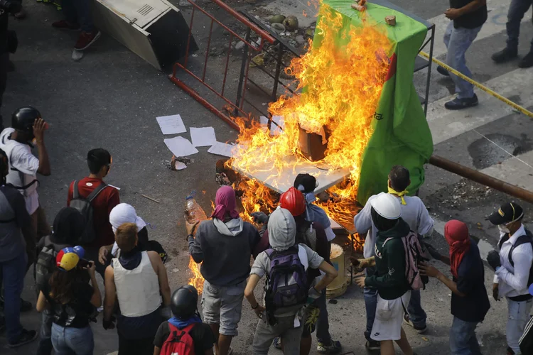 Venezuela: "É intolerável que nós tenhamos no continente sul-americano uma ditadura", disse ministro das Relações Exteriores do Brasil (Carlos Garcia Rawlins/Reuters)