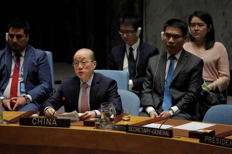 Liu Jieyi: diplomata da China disse que defende simultaneamente a paz na região e também o fim da presença de armas nucleares na Península Coreana (Andrew Kelly/Reuters)