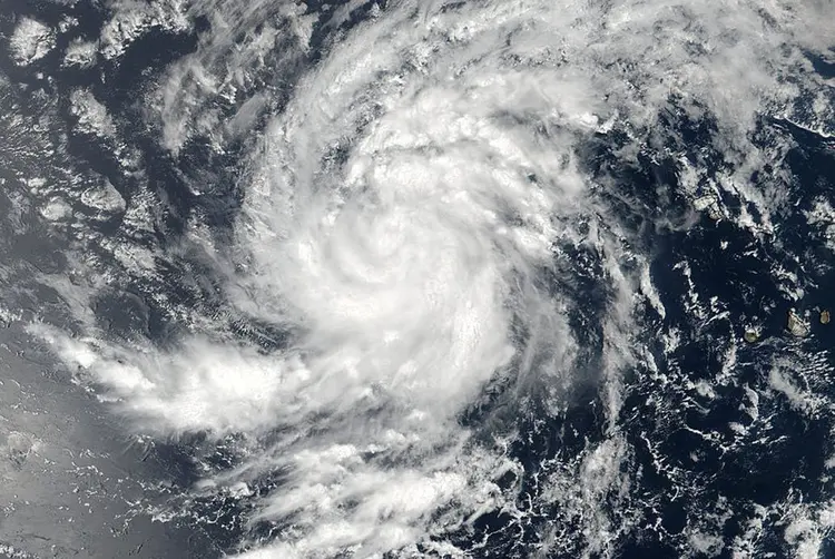Imagem de satélite da tempestade tropical Irma em 30/08/2017 (NASA/NOAA/Goddard Rapid Response Team/Handout/Reuters)