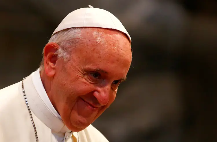 Papa Francisco: Em vídeo, para disse que está com saudades do Brasil (Tony Gentile/Reuters)