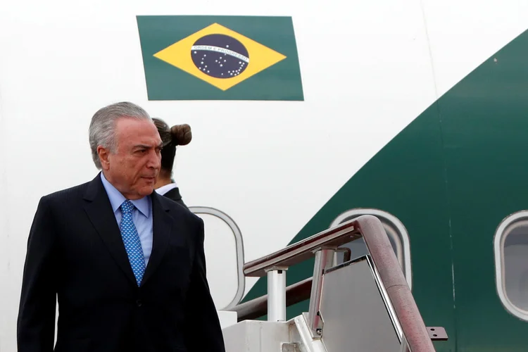 Michel Temer: Na China, presidente disse que o país atravessa um momento de modernização (Tyrone Siu/Reuters)