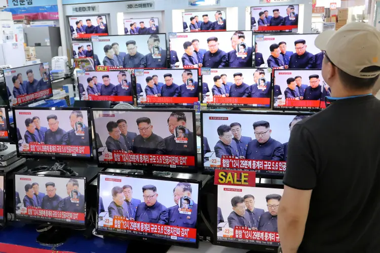 Coreia do Norte: a China e a Rússia propuseram a suspensão dos testes nucleares e com mísseis balísticos da Coreia do Norte (Han Jong-Chan/Reuters)