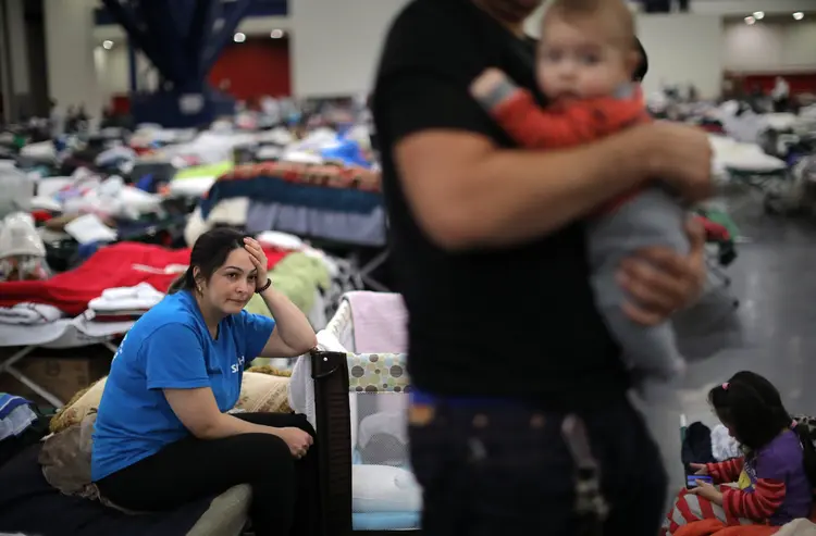 Harvey: Republicanos e democratas se uniram na votação da proposta (Carlos Barria/Reuters)