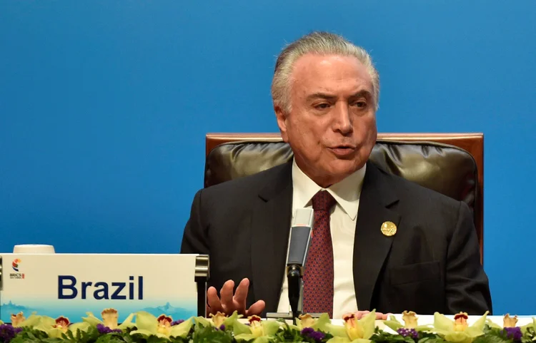 Michel Temer: no plano regional, Temer alertou sobre a crise política, econômica e social na Venezuela (Kenzaburo Fukuhara/Pool/Reuters)