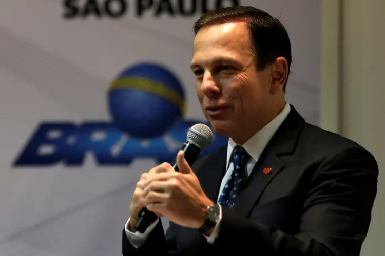 Doria: O prefeito e o governador de SP disputam a preferência dentro do PSDB para uma candidatura ao Planalto no ano que vem (Paulo Whitaker/Reuters)