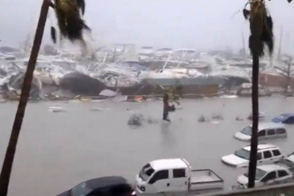 Irma causa 1 morte e grande destruição em residências em Barbuda