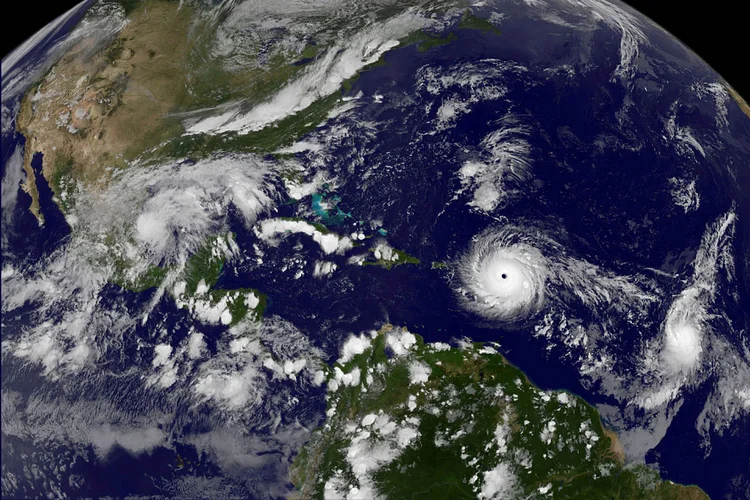 Furacão Irma no Caribe (NASA/Divulgação)
