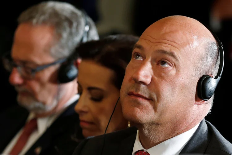 Gary Cohn: "nós tornamos a posição do presidente inequívoca, sobre onde o presidente está, onde o governo está em relação a Paris" (Jonathan Ernst/Reuters)