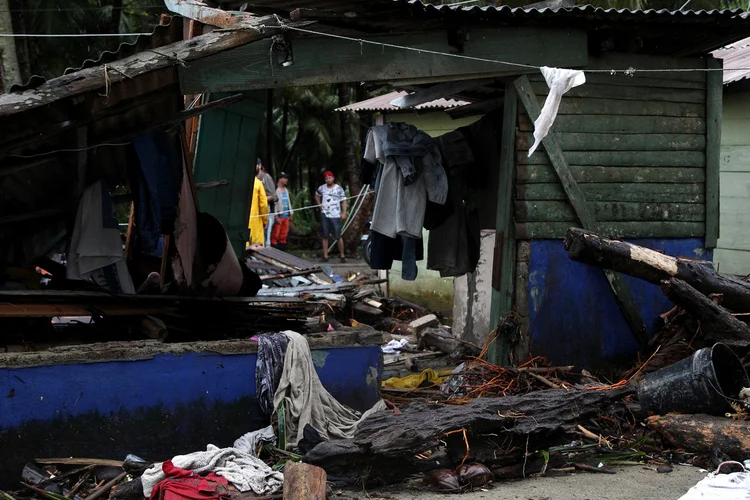 Destruição: o montante de 700 milhões de dólares deverá ser pago em indenizações (Ricardo Rojas/Reuters)