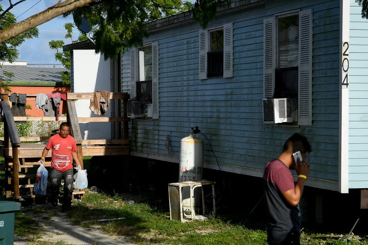 Flórida: "O furacão Irma tem proporções épicas, talvez seja o maior que já vimos", alertou Trump (Bryan Woolston/Reuters)