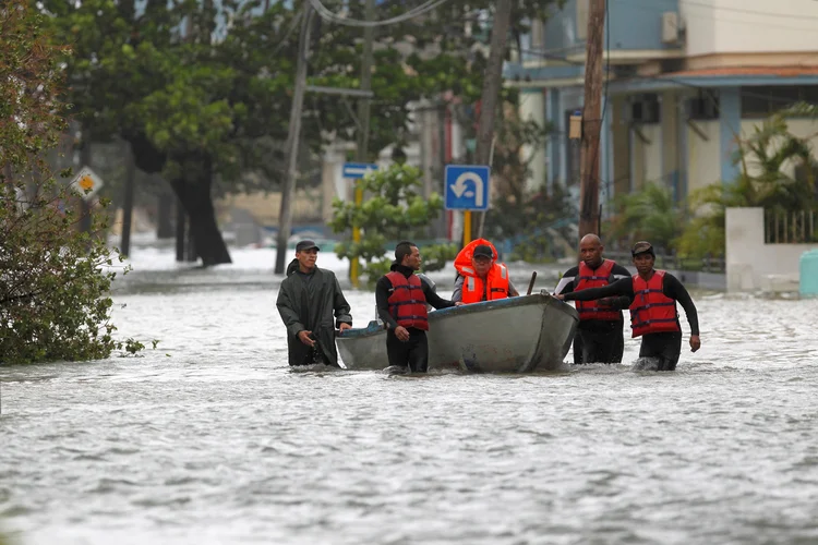 Furacão Irma em Cuba: governo informou que ao menos 10 pessoas morreram na passagem da tempestade (Foto/Reuters)
