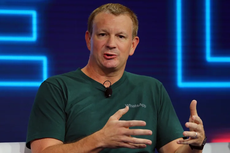 Brian Acton foi o co-fundador do WhatsApp juntamente com o imigrante ucraniano Jan Koum, em 2009 (Mike Blake/Reuters)
