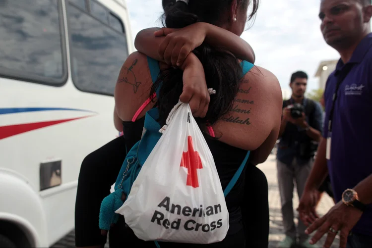 Porto Rico: o furacão pode causar um impacto "mais devastador" que o de Irma (Alvin Baez/Reuters)