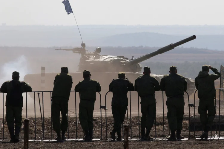 Ucrânia: os dois lados trocaram acusações de violação do cessar-fogo neste fim de semana (Alexander Ermochenko/Reuters)