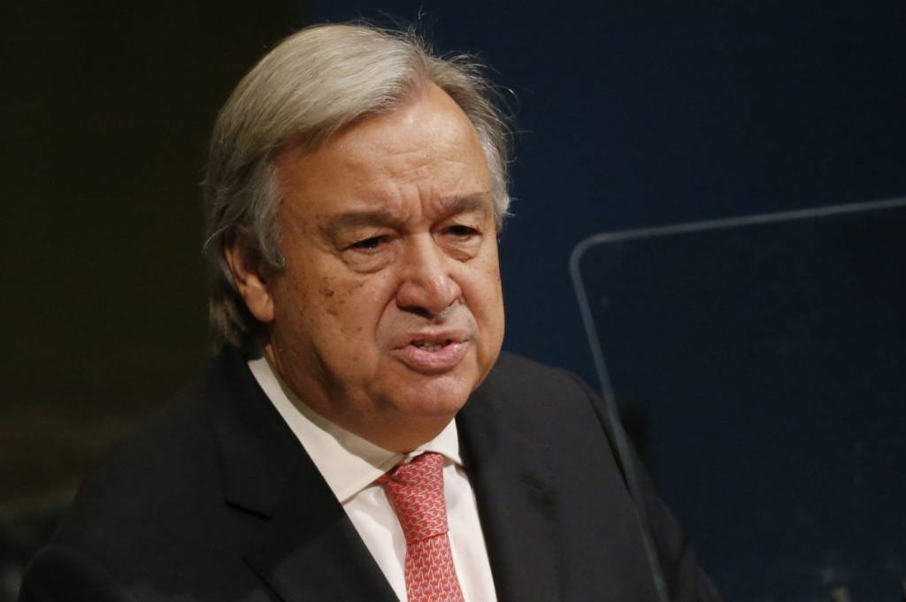 António Guterres, secretário-geral da Organização das Nações Unidas (Shannon Stapleton/Reuters)