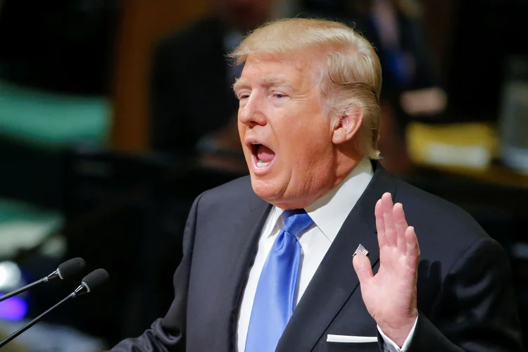 Donald Trump: "o Exército americano vai se tornar em breve mais forte do que nunca" (Eduardo Munoz/Reuters)