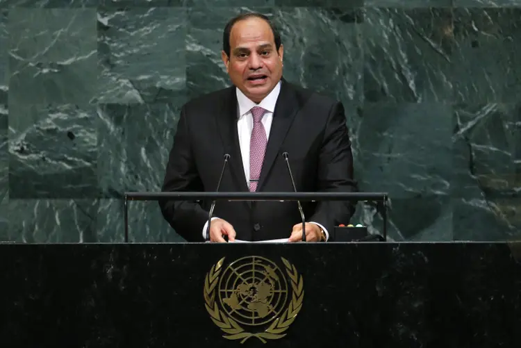Abdel Fattah Al-Sisi: para ele, "é importante se unir para superar as divergências" (Eduardo Munoz/Reuters)