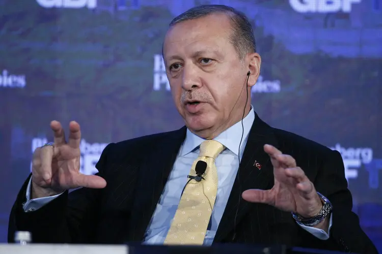 Recep Tayyip Erdogan: ameaça foi feita como represália ao referendo de independência realizado na região autônoma (Brendan McDermid/Reuters)