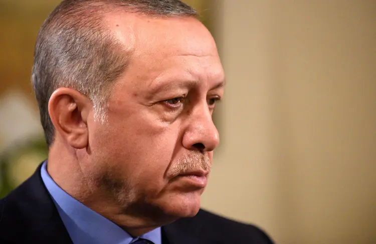 Tayyip Erdogan: ele lembrou que no território reclamado pelo Governo do Curdistão vivem, além de curdos, vários grupos étnicos e religiosos (Darren Ornitz/Reuters)