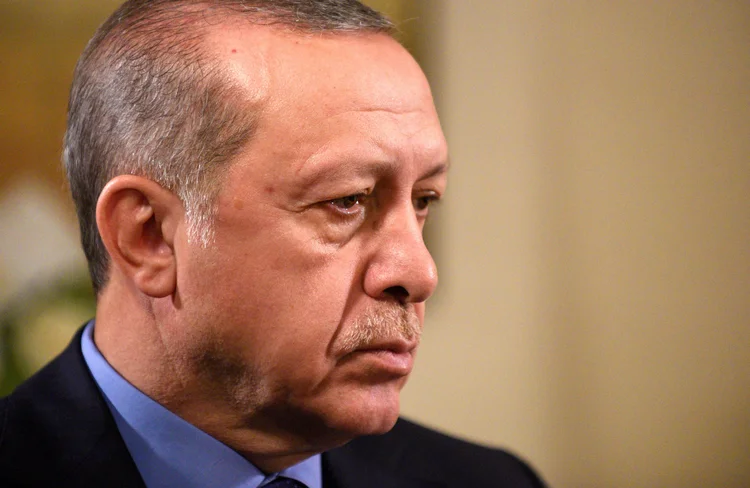 Tayyip Erdogan: "Ninguém tem direito de brincar com o destino de bilhões de pessoas apenas por capricho pessoal", ressaltou o presidente (Darren Ornitz/Reuters)
