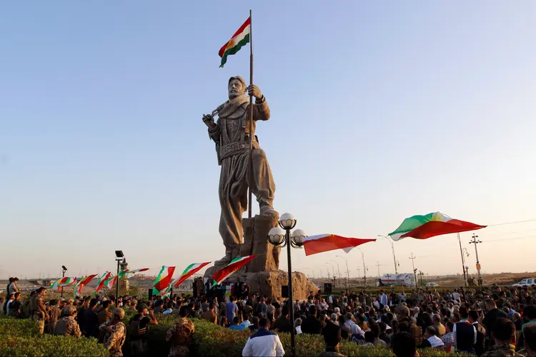 Iraque: o presidente regional curdo, Masoud Barzani, e seu Partido Democrata do Curdistão estão em uma posição delicada (Ako Rasheed/Reuters)