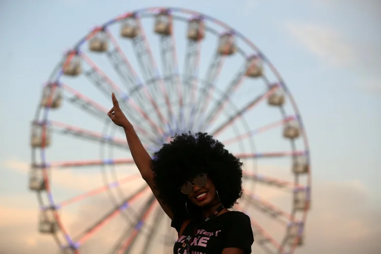 Rock in Rio 2017: A banda Red Hot Chilli Peppers fecha a noite neste domingo (24) (Pilar Olivares/Reuters)