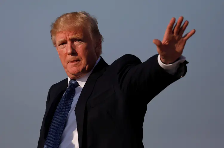 Donald Trump: índice de desaprovação do presidente foi de 59% (Aaron P. Bernstein/Reuters)