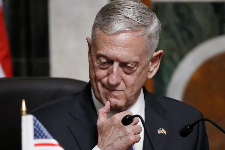Jim Mattis: a Coreia do Norte acusou o presidente americano, Donald Trump, de "declarar guerra" (Adnan Abidi/Reuters)