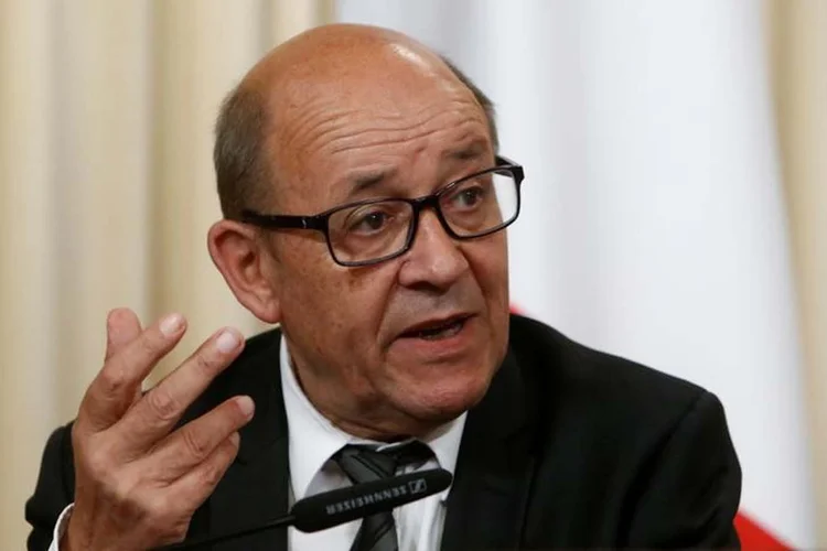 Jean-Yves Le Drian: "o método de Trump talvez não seja o melhor, mas ao mesmo tempo não deveríamos confundir as responsabilidades" (Sergei Karpukhin/Reuters)