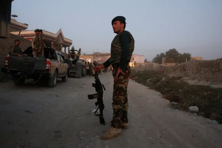 Afeganistão: as tropas americanas receberam ordens de "perseguir diretamente" os talibãs e suas fontes de financiamento (Omar Sobhani/Reuters)