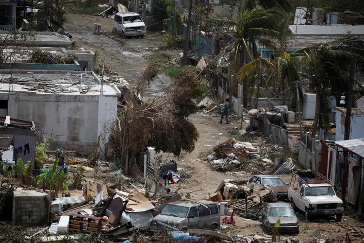 Porto Rico: o furacão Maria deixou mais de 3 mil mortos no ano passado (Carlos Garcia Rawlins/Reuters)