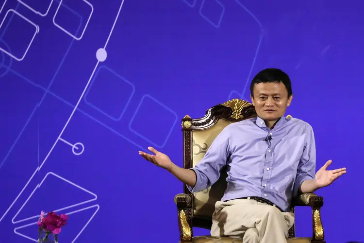 Jack Ma, da Alibaba: o Dia dos Solteiros, realizado em 11 de novembro na China, é muito maior do que a Black Friday e a Cyber Monday (Dario Pignatelli/Bloomberg)