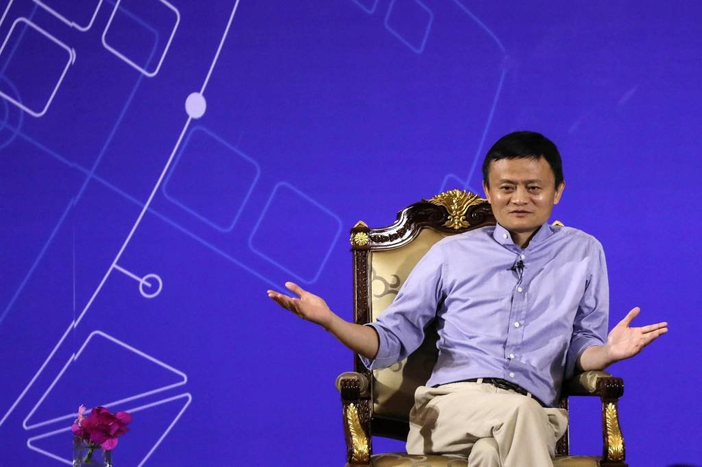 Jack Ma: "Desistir é o maior fracasso” (Dario Pignatelli/Bloomberg)