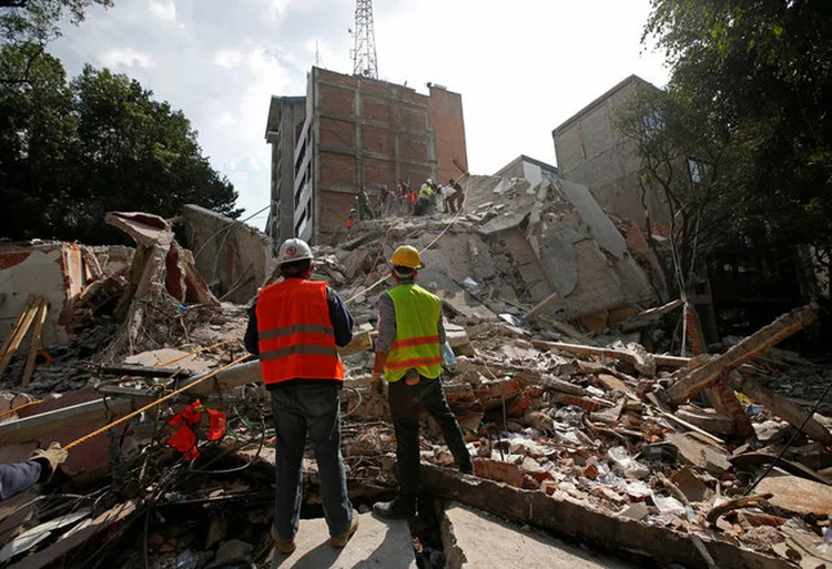 México: abalo deixou mais de 200 pessoas morreram após terremoto (Divulgação/Divulgação)