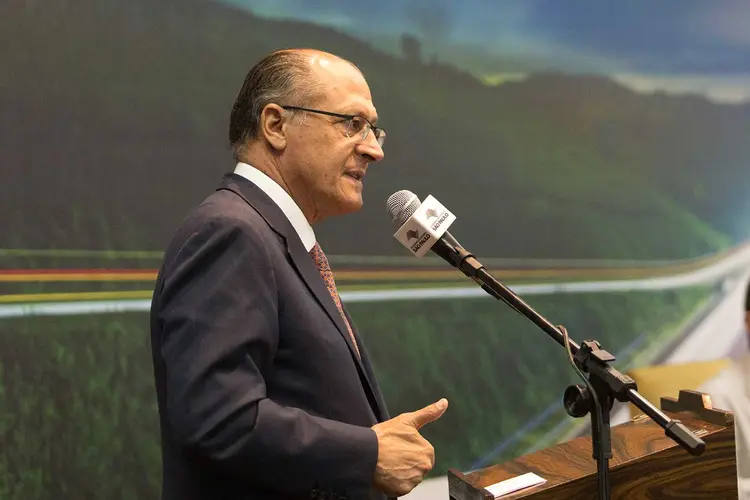 Geraldo Alckmin: "se tivermos dois candidatos, podemos marcar prévias para o comecinho do ano. Não precisa ser decidido nada agora, mas não defendo deixar nada para a última hora" (Gilberto Marques / Governo do Estado de SP/Divulgação)