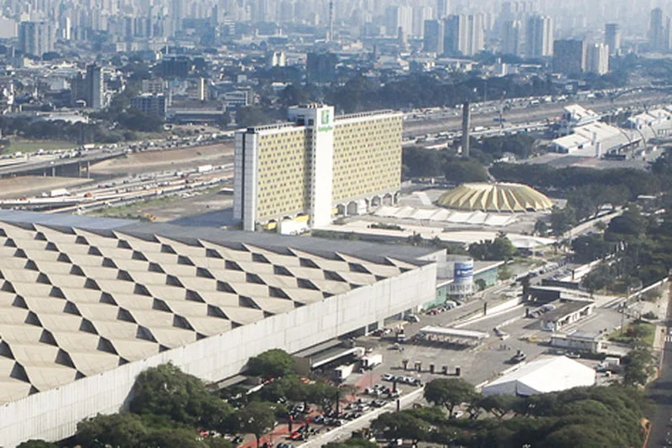 Arena Anhembi: leilão transferido para o dia 11 de junho (Anhembi Parque/Facebook/Divulgação)