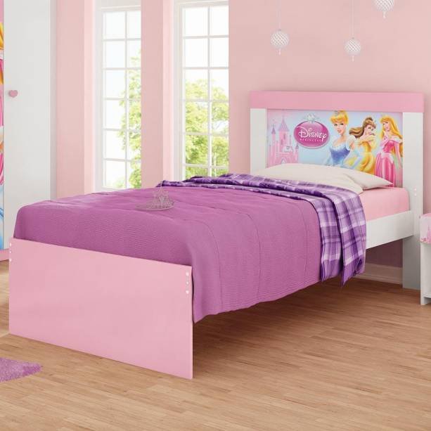 Cama Infantil Barbie Happy Pura Magia Branco/Rosa Pink em Promoção