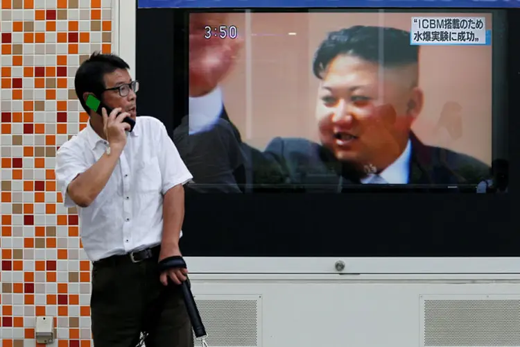 Coreia do Norte: "O Governo sul-coreano destaca sua disposição de perseguir o diálogo em vários formatos" (Toru Hanai/Reuters)