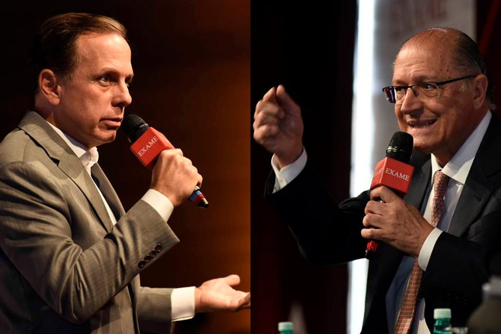 Alckmin vs. Doria: embate de estilos no EXAME Fórum
