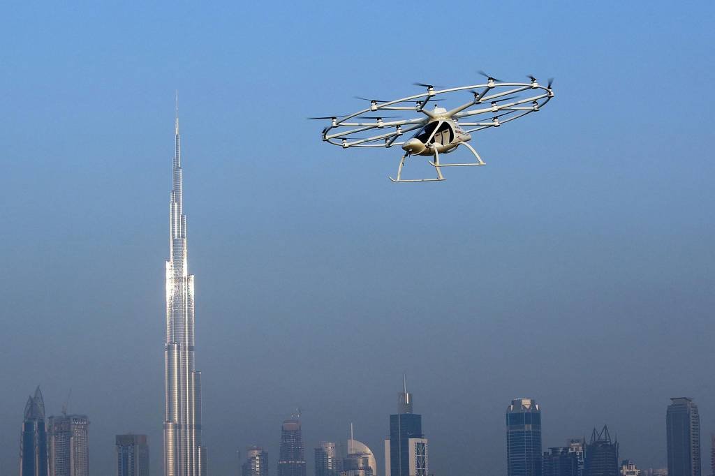 Dubai inicia testes para se tornar 1ª cidade com táxis voadores