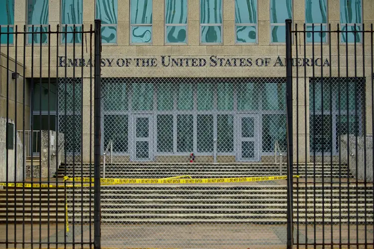 Embaixada: os casos começaram a ser registrados no fim de 2016 (Alexandre Meneghini/Reuters)