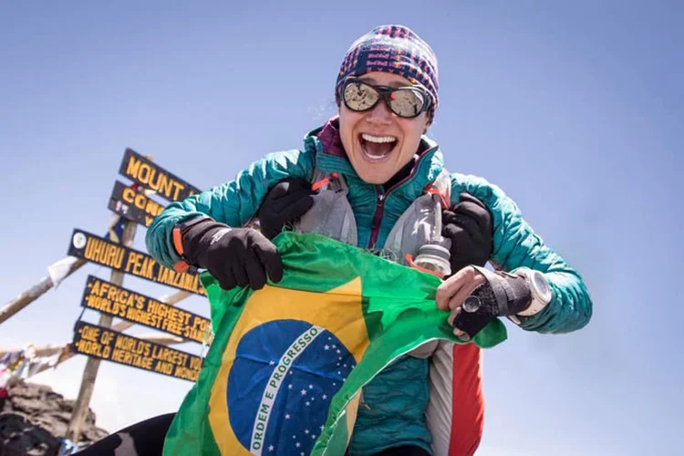 Fernanda Maciel: aos 37 anos, a mineira nascida em Belo Horizonte é especializada em ultramaratona (Gabriel Tarso/Facebook/Divulgação)