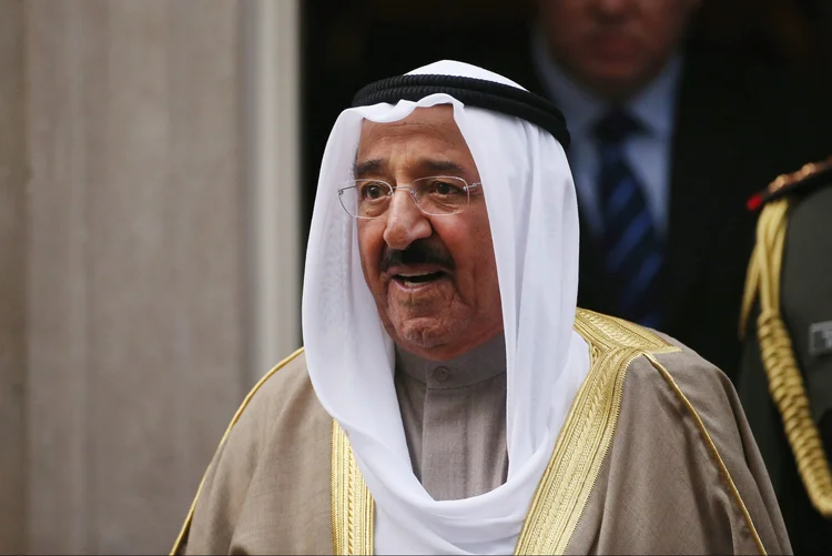 Sabah Al-Ahmad Al-Sabah: a crise explodiu em 5 de junho, quando três países do Golfo e o Egito romperam suas relações diplomáticas com Doha (Oli Scarff/Getty Images)