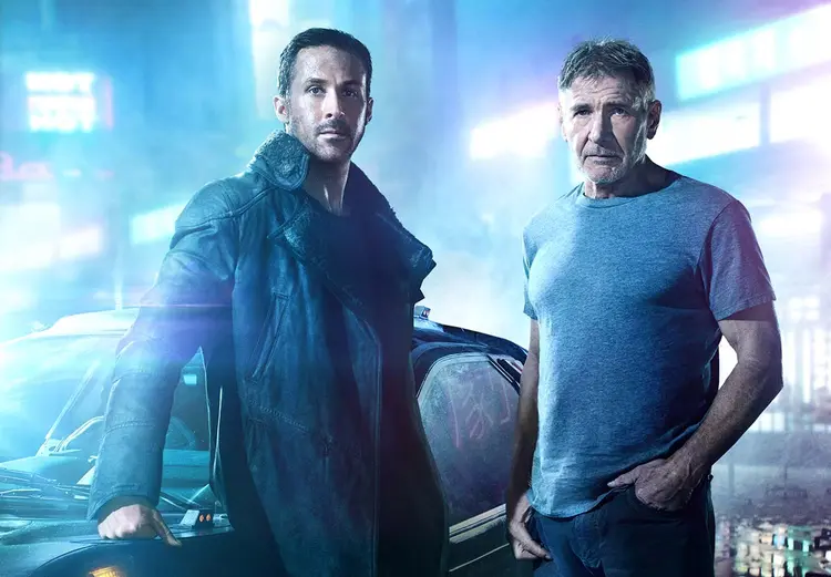 RYAN GOSLING E HARRISON FORD: encontro de gerações no set de Blade Runner 2049 / Divulgação