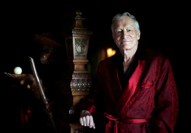 HUGH HEFNER:  editor brilhante, ele ajudou a difundir o hedonismo como parte fundamental da vida / Lucy Nicholson (Divulgação/Divulgação)