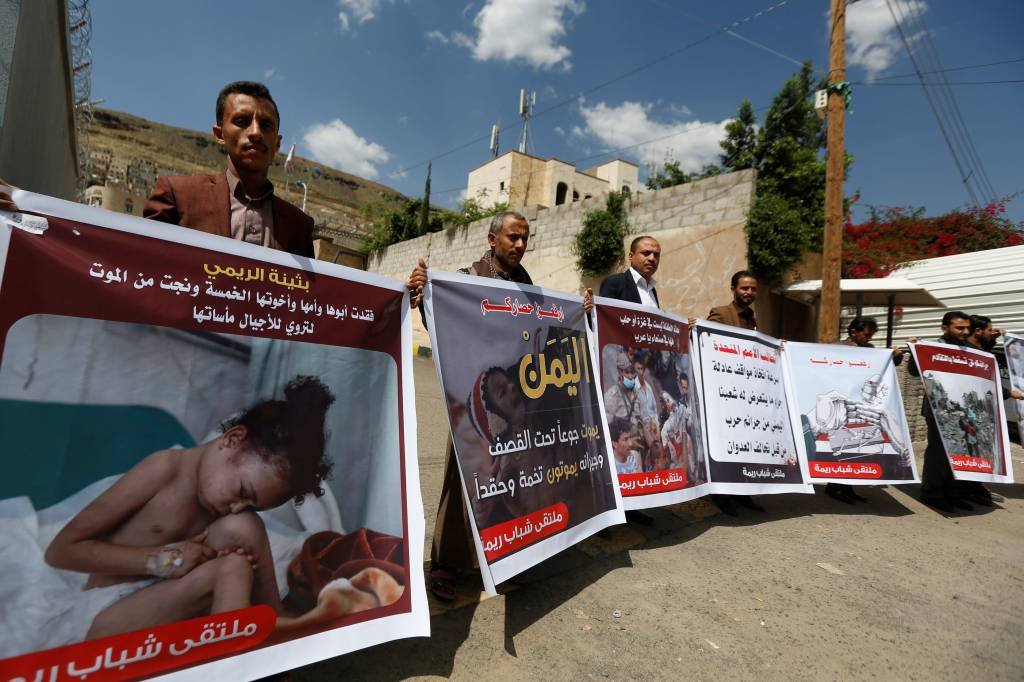 Bomba de fabricação americana matou crianças em ataque no Iêmen