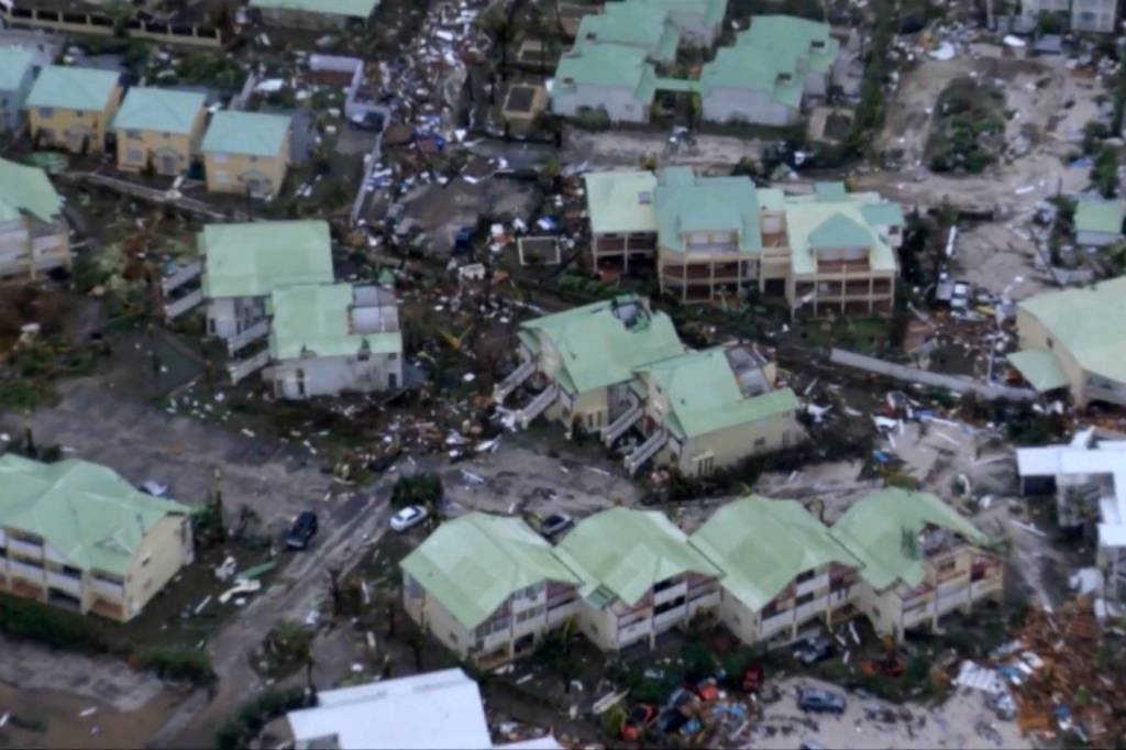 A devastação do poderoso furacão Irma em imagens