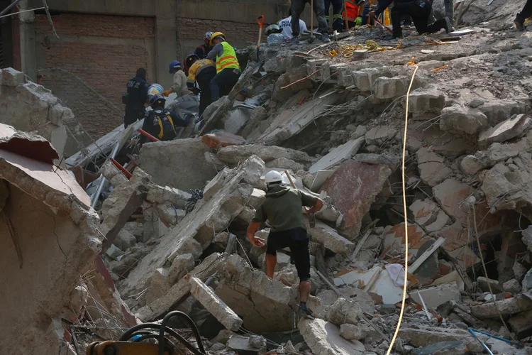 Terremoto no México em 19/09/2017 (Carlos Jasso/Reuters)