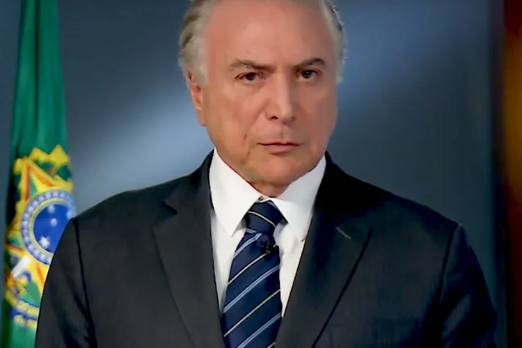 O presidente Michel Temer (PMDB) (Twitter/Reprodução)