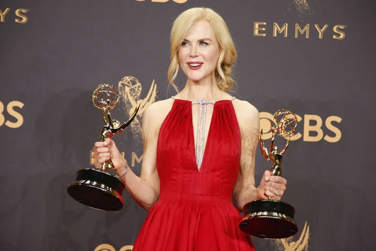 Nicole Kidman durante premiação Emmy (Lucy Nicholson/Reuters)